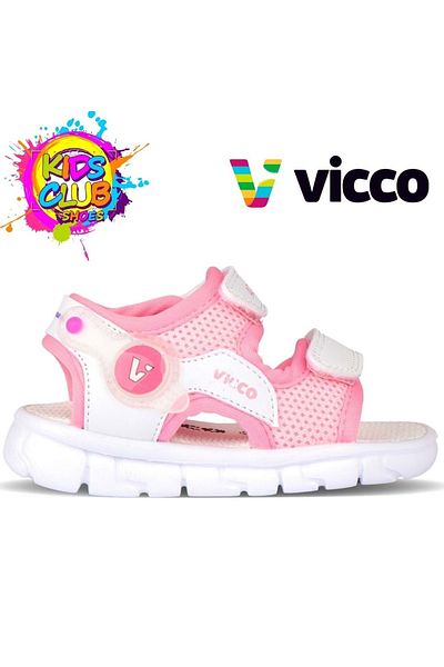 Vicco Sandale ortopedice pentru copii Mocha roz