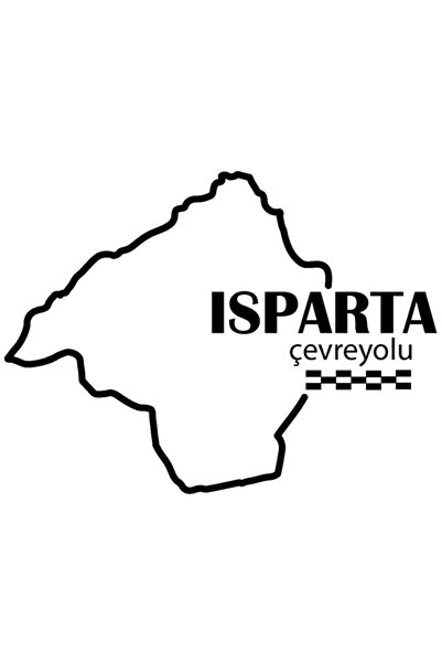 Generic Brand Isparta Environmental Special New Sticker 12*9 cm