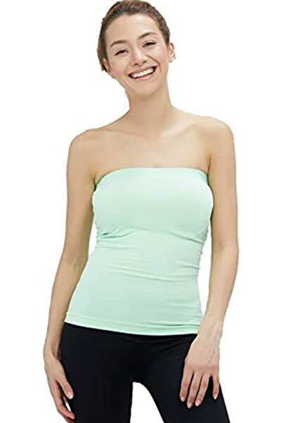 OEM Elite Life Women's Seamless Strapless White Undershirt 852