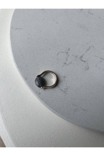 Doğaltaş Labradorite Ring