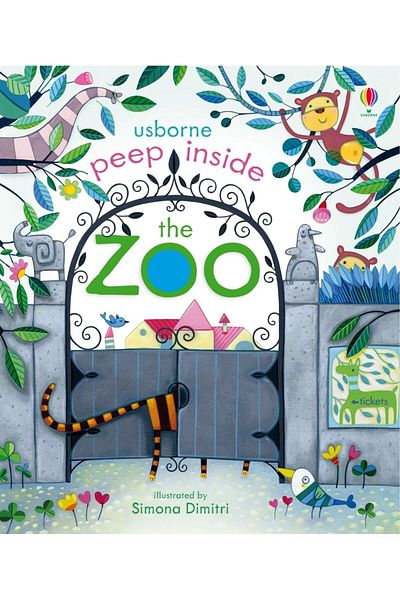 Usborne Zoo - Peep Inside Flip Flap Book