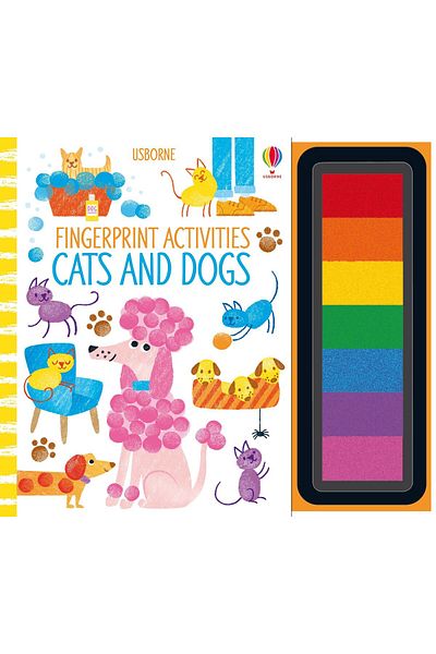Usborne Fingerprint Activities: Cats and Dogs
