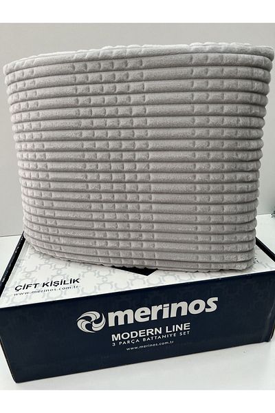 Merinos Modern Line 2 Piece Single Blanket Set