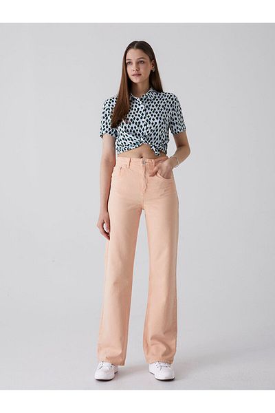 Ltb Pantaloni Danıca cu picioare largi