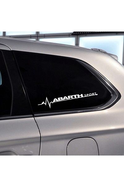 FİXFLEX Special New Compatible Accessory Auto Side Window Special New Sticker for Abarth