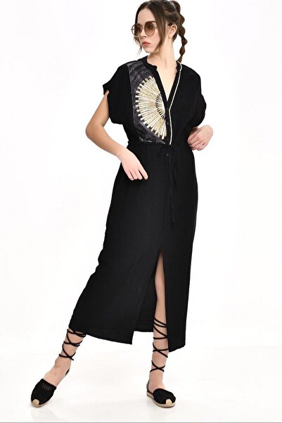 DQMANE Rhinestone Dress