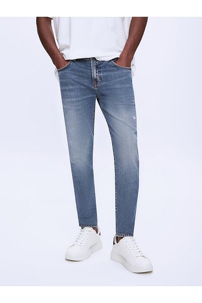 Ltb Pantaloni de jeans cu talie medie Diego X Y cu picioare înguste