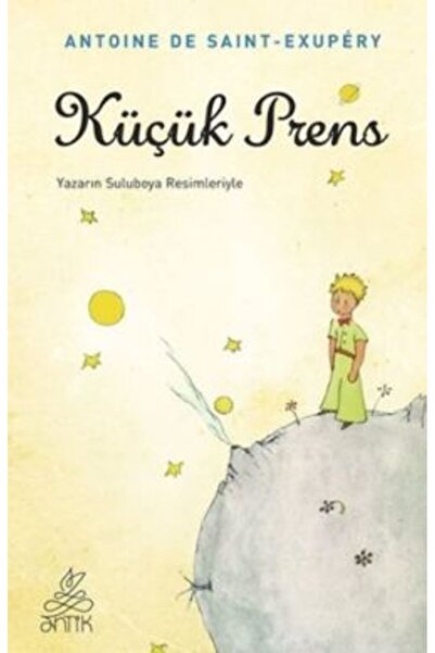 Antik Kitap Küçük Prens Antonie de Saint Exupery Kitabı 112 Sayfa Antik Kitap