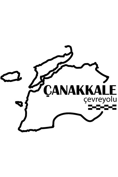 Generic Brand ملصق Çanakkale المحيطي (الشحن بواسطة ECNRSHOP) مقاس 12*9 سم
