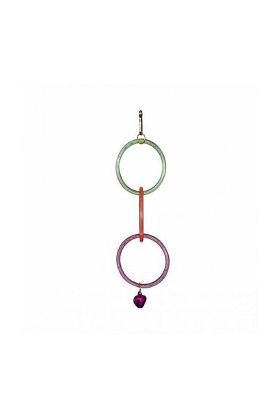 kapsulavm Olympic Bird Toy Ring 4.5 X 14 cm