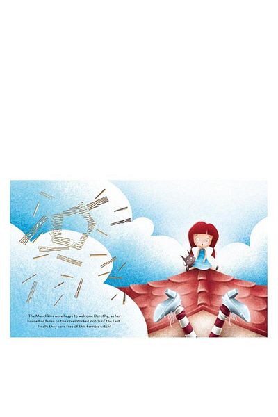 Sassi Junior Sassi Die Cut Fairytales - The Wonderful Wizard Of Oz