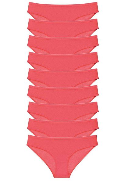 Royaleks 9 Pieces Super Eco Set Lycra Women's Slip Panties Fuchsia