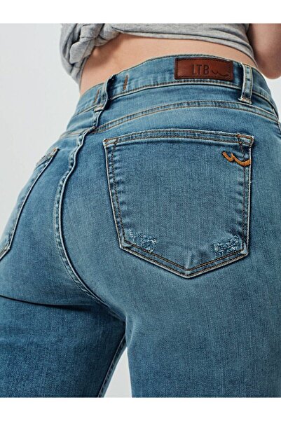 Ltb Pantaloni de jeans Tanya X cu picior îngust cu talie medie