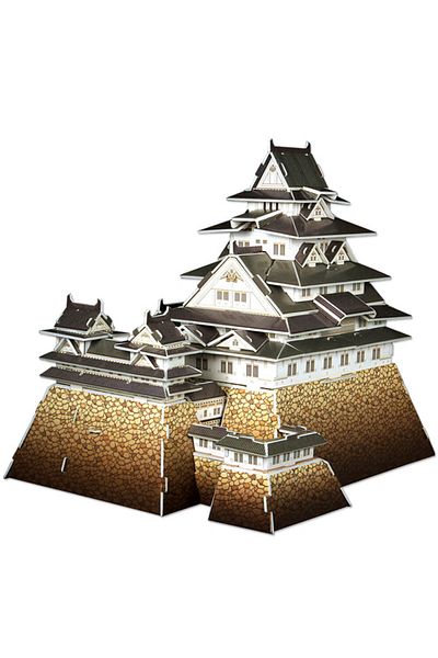 Cubic Fun 3d 89 Parça Puzzle Himeji Kalesi - Japonya