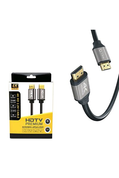 S-Line 5 Metre Ultra Hdtv 4k 60hz Hdmı 2.0v Görüntü Ve Ses Kablosu