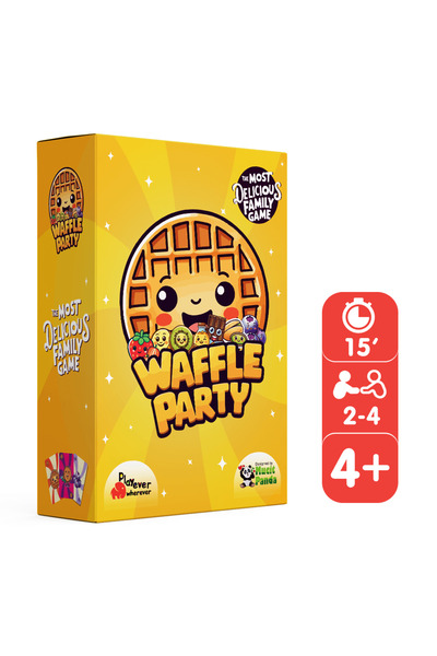 Playever Waffle Party, Dikkat, Görsel Algı Ve Refleks Geliştiren Kart Oyunu (4-7 YAŞ)