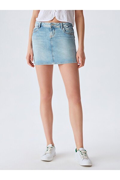 Ltb Adrea Mini Jean szoknya