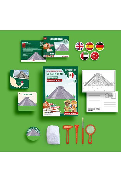 Arkerobox Chichen Itza Educational Excavation Set