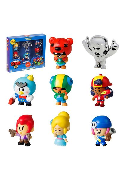 BRAWL STARS PMI 8-Piece Deluxe Figure - Model 2
