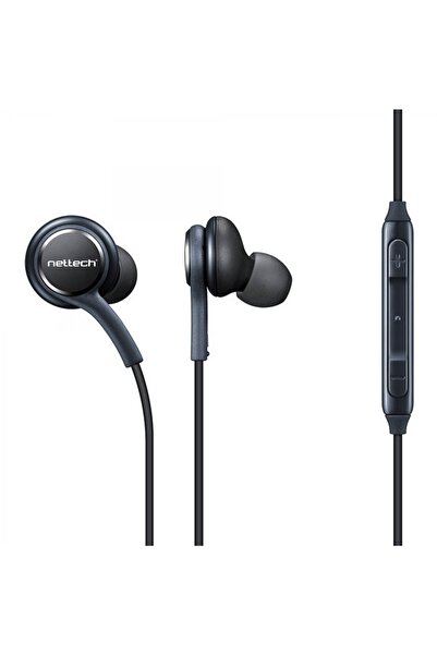 Nettech Nt-34 3.5 Jack Girişli Kulak Içi Kulaklık (siyah)