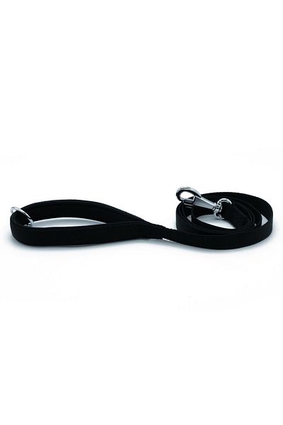 Wovna Dog Walking Strap 2*140 cm Black