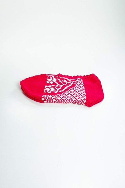 Ethab Ticaret Winter Stylish Hand Knitted Wool Booties - Women's D11