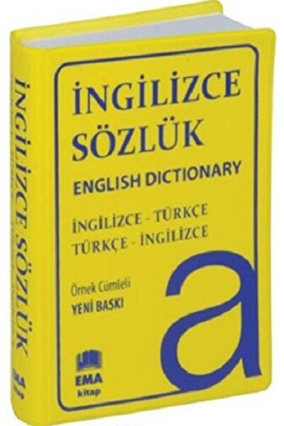 Ema Kitap İngilizce Sözlük (Cep Boy) Kolektif Kitabı 430 Sayfa Ema Kitap