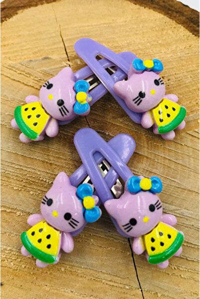 Monalisa Home 4-Piece Figured Colorful Luxury Snap Buckle