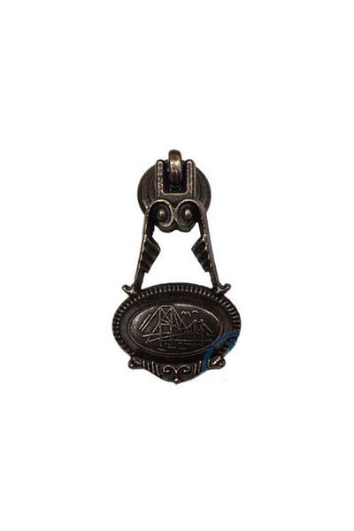 Eng Decorative Zamak Pendulum Small Handle - 30X63Mm, Antique, 1 Piece
