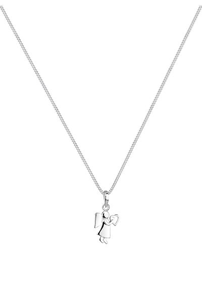 ELLI Halskette Damen Engel Herz Talisman in 925 Sterling Silber
