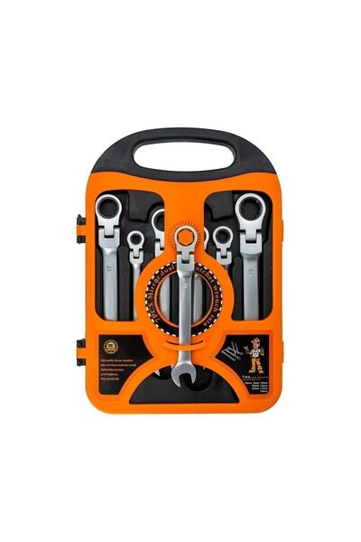 Genel Markalar Grayzer 7 Parça Mafsallı Cırcır Anahtar Takımı