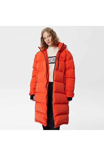 Lacoste Kadın Kapüşonlu Kapitone Mavi Mont