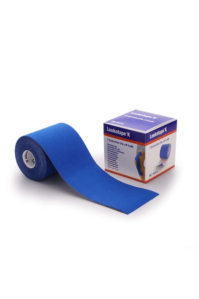 BSN Blue Leukotape K 7.5cm X 5m Bsn Kinesiotape