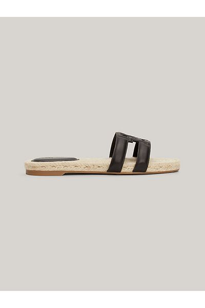 Tommy Hilfiger SANDALĂ TH EMBOSS FLAT ESP