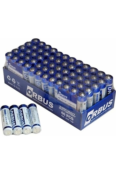 Çeşitli Aaa Ince Kalem Pil (60 Adet) * Kumanda Pili *