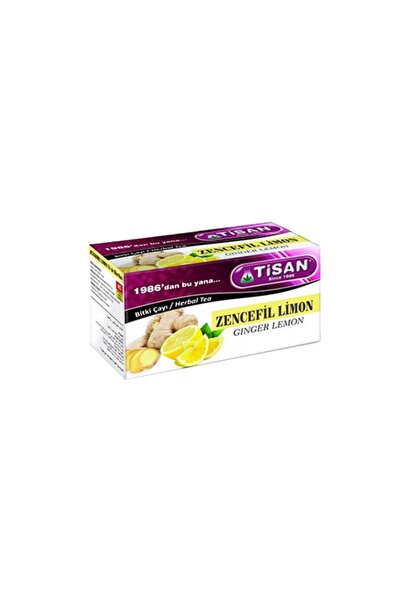 Tisan Ginger - Lemon Tea 20 Pack Filter Bags