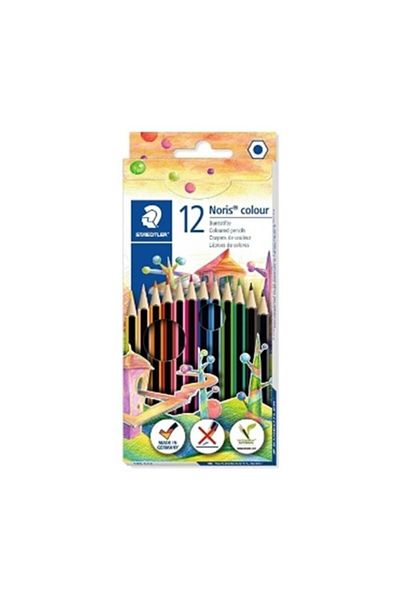 Staedtler 185 C12 Model Dry Color Paint Pen - 12 Colors