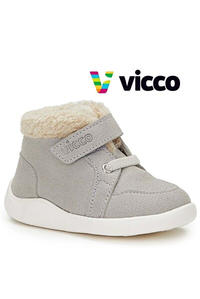 Vicco حذاء أطفال لتقويم العظام من تينكي إل كيه إل كيه، باللون الرمادي