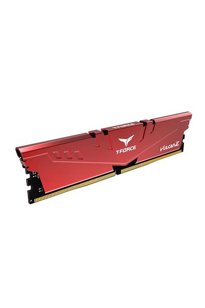TEAM T-Force Vulcan Z Red 16Gb 2X8Gb 3200Mhz Cl16 Ddr4 Gaming Ram (Tlzrd416G3200Hc16Fdc01)