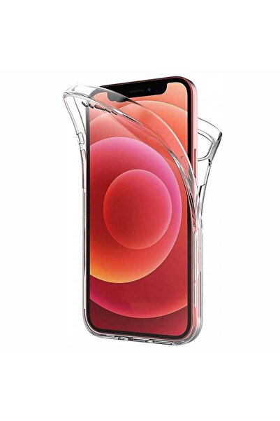 PiyasaSepeti Apple iPhone 15 Çift Taraflı Silikon Kılıf Şeffaf