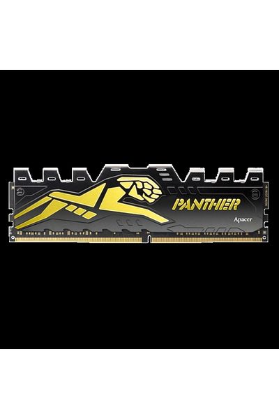 Apacer Panther Black-gold 8gb (1X8GB) 3200mhz Cl16 Ddr4 Gaming Ram (AH4U08G32C28Y7GAA-1)