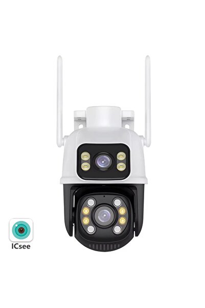 AVENİR Avenir Av-s307 Smart Güvenlik Kamerası 3mp 2 Kameralı Wi-fi Ptz Renkli...