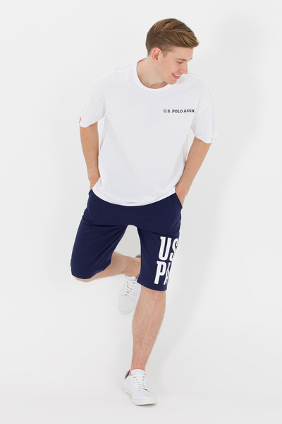 U.S. Polo Assn. Erkek Lacivert Örme Şort 50265071-VR033
