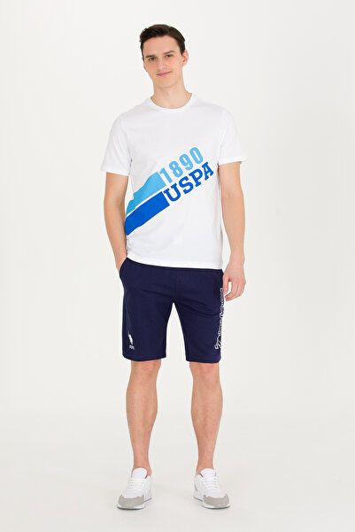 U.S. Polo Assn. Чоловічі сині в'язані шорти 50265070-VR033