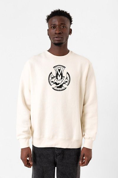 Tshirthane Monogatari Anime Koyomi Vampire Symbol Ανδρικό φούτερ 2ip εκρού