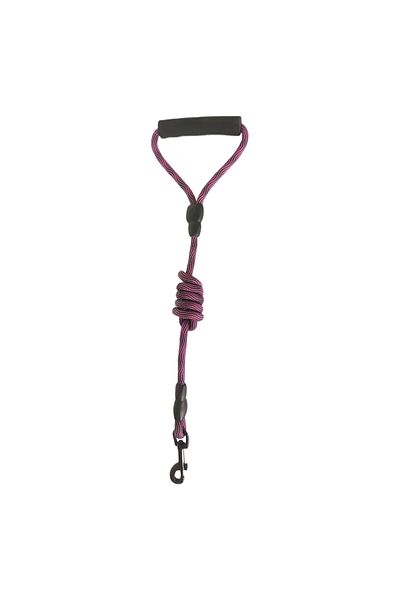 Wovna Dog Chest Collar Set Wave Pattern 2 cm*40-58 cm Purple-Pink