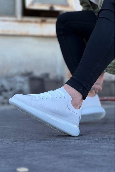 Wovna White Men's Casual Shoes