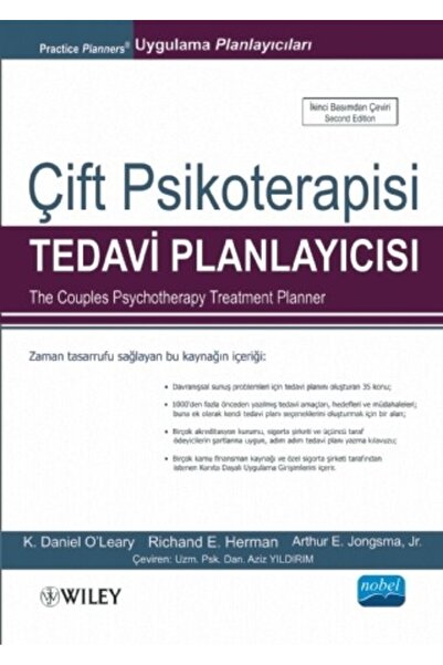 Nobel Akademik Yayıncılık Çift Psikoterapisi Tedavi Planlayıcısı