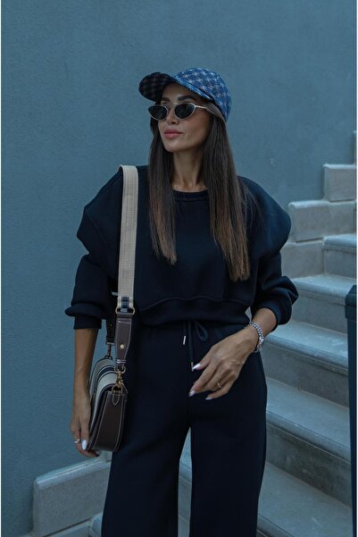 Havoş Zelda Navy Blue Tracksuit Set