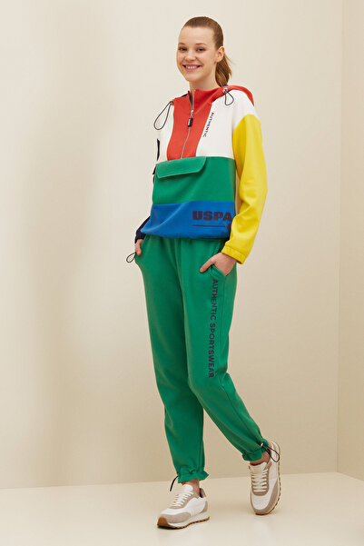 U.S. Polo Assn. Kadın Yeşil Eşofman Altı 50265553-VR054